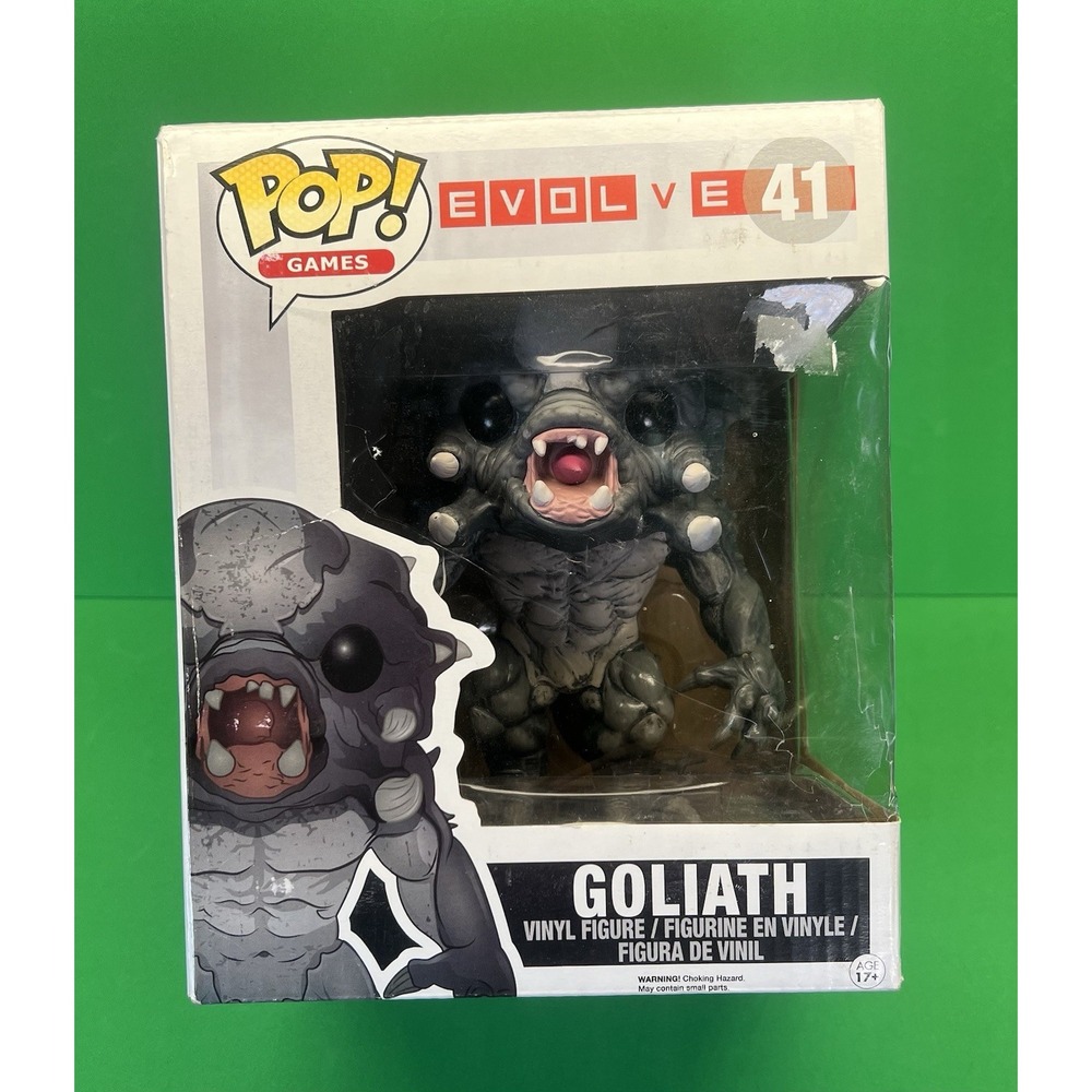 Funko POP! Games Evolve Goliath Supersized #41 Vinyl‎ Figure DAMAGED BOX